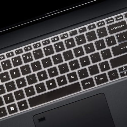 Keyboard Cover for 15.6" Acer Aspire 3 A315-24P-R7VH A315-24PT A315-510/59/58, Aspire 15 A15-41M/51M/61M, Aspire 5 A515-58GM/58M/58MT/58PT A515-57G/57 15.6" (Not Fit A515-46~A515-56 & Aspire 16) - color: Black