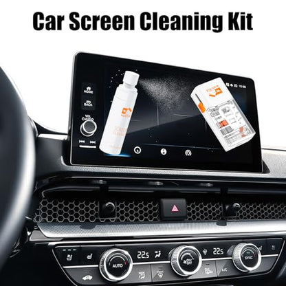 walrfid Laptop Keyboard Cleaner Kit with 80ml Screen Cleaner Spray, 15-in-1 Phone Computer Screen Cleaning Tool for iPhone iPad MacBook, Multi-Function Electronics Cleaning Kit for PC, Camera, White