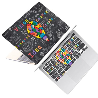 Laptop Shell for MacBook Air 11 inch Case 2015 2014 2013 2012 2011 2010 Release Model A1465 A1370,Air 11.6" Snap on Protective Laptop Hard Case & Keyboard Cover,Creative Bulb - color: Creative Bulb, size: Air 11" 2010-2015(A1370/A1465)