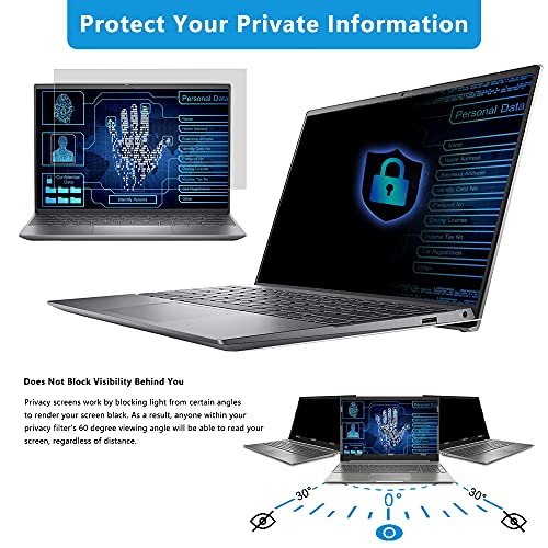 Laptop Privacy Screen 15.6 inch Privacy Screen Filter for Laptop 15.6" Asus/15.6" Acer/15.6HP/Dell/Toshiba 16:9, Anti-Spy,Anti-Glare Anti Blue Light-with Matte/Glossy surface