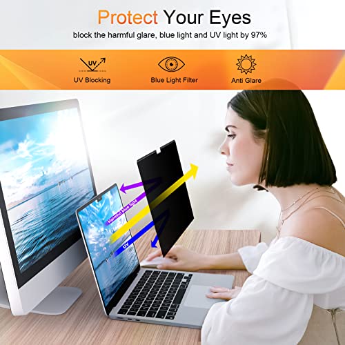 Privacy Screen for MacBook Pro 14 Inch 2021-2026 M5/ M4 /M4 Pro /M4 Max /M3 /M3 Pro /M3 Max /M2 Pro /M2 Max /M1 Pro /M1 Max, Magnetic Removable Anti Blue Light Glare Screen Protector - size: MacBook Pro 14 Inch (2021-2026)