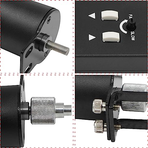 AccuFocus Electronic Telescope Focuser | Get Smooth, Precise Focusing, Without Vibration, by Using The pushbutton Hand Controller, Make achieving Sharp Focus Easy