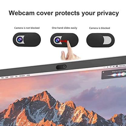 USB C Dust Plug and Headphone Plugs for Laptop Phone Port Protection Anti Dust Cover, MacBook Accessories Compatible with MacBook Pro/Air (Black)