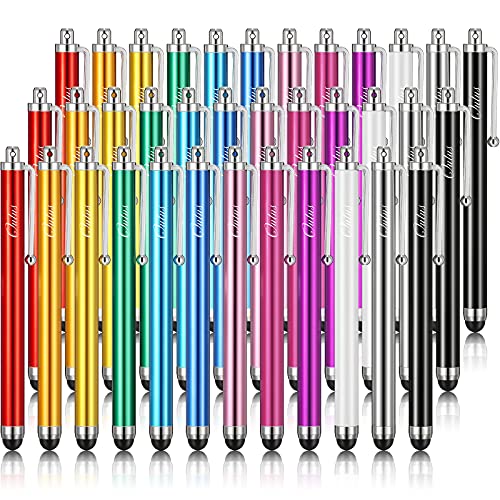 Outus 36 Pack Stylus Pen for Touchscreen, Soft Tip for Writing & Drawing, Classroom & Student Use, Teacher School Supplies, Learning, Office & Home(Multicolor) - color: Multicolor