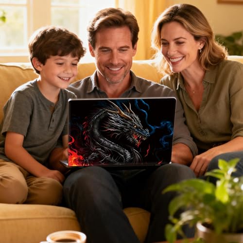 Universal Laptop Skin Sticker Decal for 11.6”12" 13" 13.3" 14" 15" 15.4" 15.6" Reusable Waterproof Scratch-Scratch Resistant Protective Vinyl Laptop Notebook Skin Stickers - China Dragon - color: China Dragon