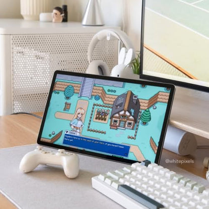 SOTSU FlipAction Touch 14" Portable Monitor | FHD IPS 10-Point Touchscreen | 400 Nits | 100% sRGB | Rotatable | Robust & Lightweight | Tempered Glass | USB-C & Mini HDMI | for Windows, Android & DeX - color: Metallic Gray Touch