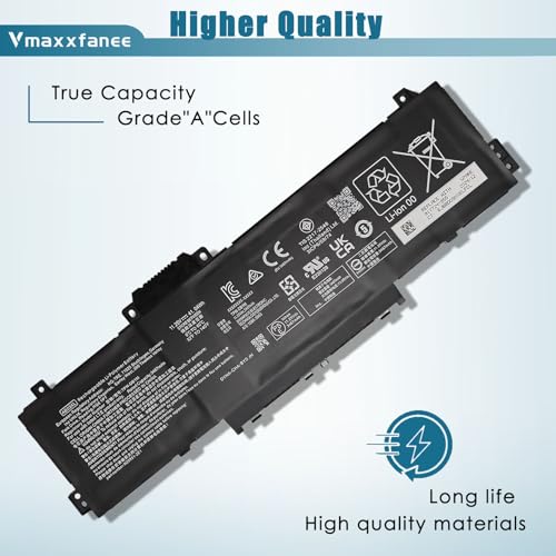 AE03XL Laptop Battery Replacement for HP 245/240 / 246/250 / 255/256 G10 14-EE 14Z-EM 14-EM 14T-EP 14-EP 15-FC 15Z-FC 15-FD 15T-FD Series TPN-DB1N HSTNN-WB0D - size: 10.41*3.34*0.27inch AE03XL