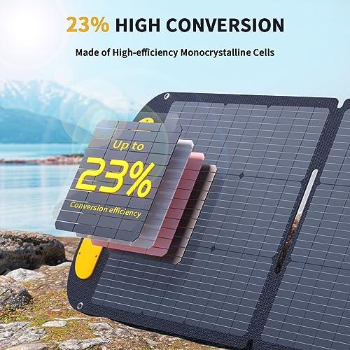 VTOMAN Jump 600X Portable Power Station with 110W Solar Panel, 600W/299Wh LiFePO4 Battery Solar Generator, 1200W AC Outlet, PD 60W USB-C, 3x Regulated 12V/10A DC for RV, Outdoor Camping, Home Backup - style: Jump 600X+110W