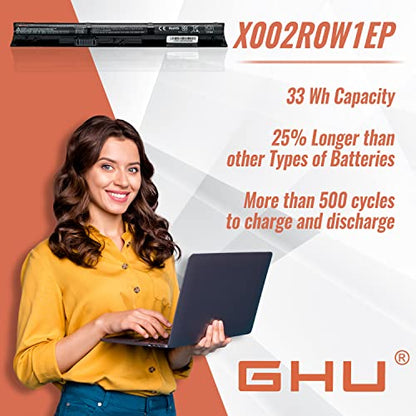 GHU VI04 Laptop Battery 33Wh Replacement for HP ProBook 450 440 455 G2, Compatible with 756743-001 756745-001 HSTNN-DB6I HSTNN-PB6I 756744-001 - style: 33 Wh/Vi04