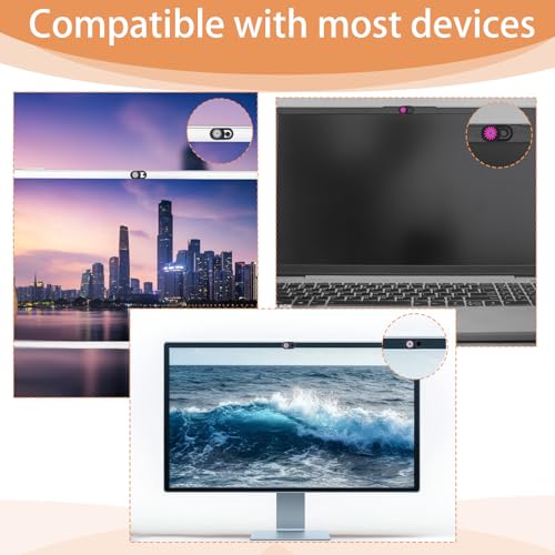 6 Pack Laptop Camera Cover Slide, Computer Camera Cover Slide, Webcam Privacy Protector for Laptop, Computer, Tablet, Smartphone, Pc