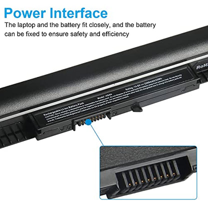 TREE.NB 807956-001 807957-001 Replacement Laptop Battery for HP Spare 807611-421 HS04 HS03 Notebook 15-AY039WM 15-ay013nr 15-AY009DX 15-ay191ms 15-ac130ds TPN-I119 HSTNN-LB6U G4/G5 240 245 246 250 256 - color: HS04