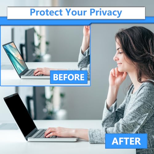 Magnetic Laptop Privacy Screen 12.5 Inch 16:9, Removable Privacy Filter | Compatible with Samsung HP Dell Asus Acer Sony Lenovo LG Thinkpad Toshiba, Anti Spy, Anti Glare, Blue Ray Reduction - size: 12.5 in 16:9 privacy screen