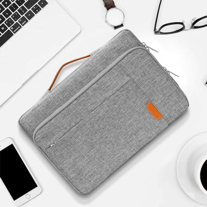 MOSISO 360 Protective Laptop Case 13 inch, 13 inch Laptop Sleeve Compatible with MacBook Air M5 M4 M3 M2 M1 2026-2018/Neo/Pro M2 M1, Side Open Carrying Case with Raised Pocket & Handle & Belt, Gray