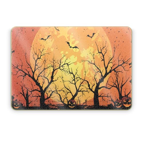 Glossy Glitter Laptop Skin Compatible with Apple MacBook Neo - Hallowed Wood - Premium 3M Vinyl Protective Wrap Decal Cover - Easy to Apply | Crafted in the USA by MightySkins - color: Hallowed Wood, size: MacBook Neo Full Cover Skin, style: Glossy Glitte