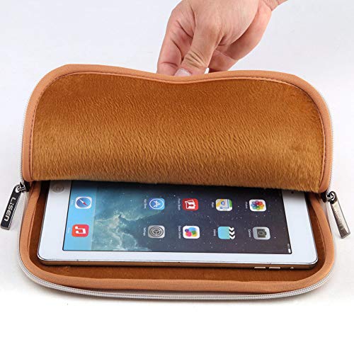 BSLVWG 10 Inch Laptop Sleeve Multi-Color & Size Choices Case/Water-Resistant Neoprene Notebook Computer Pocket Tablet Briefcase Carrying Bag/Pouch Skin Cover - color: Plaid, size: 10 inch