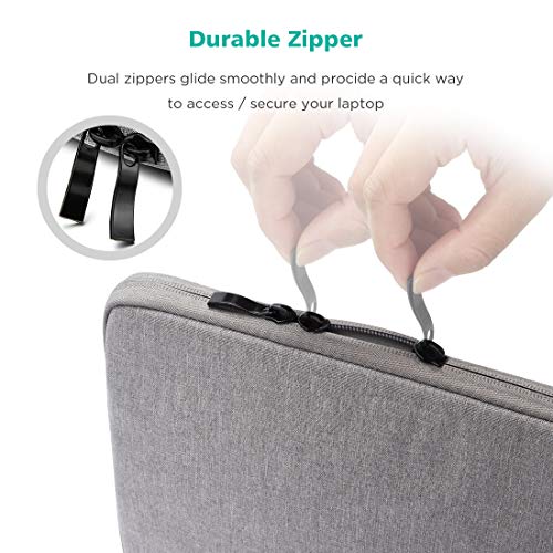 NIDOO 13-14 inch Laptop Sleeve Case Protective Computer Cover for 14" MacBook Pro M2 M1 / 14.4" Surface Laptop Studio / 13.5" Surface Book 3 / ThinkPad X1 Carbon / P14s T14 E14 / HP, Grey - color: Grey, size: 13-14 Inch / Surface Laptop Studio
