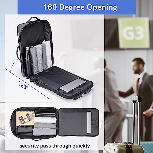 VGOAL Travel Laptop Backpack, Laptop Bookbag College Backpack Durable Water Proof with USB Charging Port for Men Women (FG6317-G)