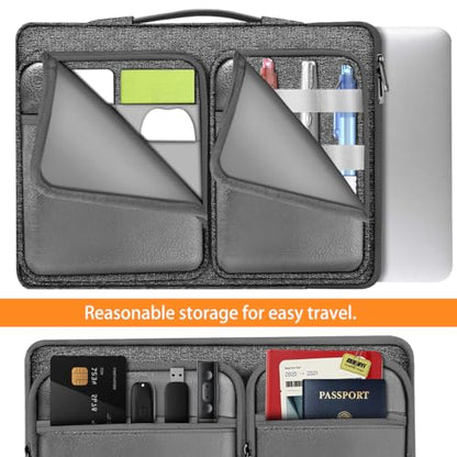 360 Protective Laptop Case 15" 15.6" 16" Sleeve, Water-Resistant Handbag with Straps Compatible with 16" MacBook Neo, MacBook Pro Air 16"/15", XPS 16" and Most 15" 15.6" 16" Notebooks,G01Y03 - color: G01y03, size: 15"-16"