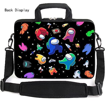 15" laptop sleeve laptop bag chromebook case adjustable shoulder strap with handle accessory pocket for men women (RYD-15-3) - color: Ryd-15-3