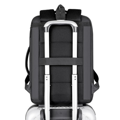 Laptop Backpack for Men 17.3 inch Travel Computer Bag - color: Black280
