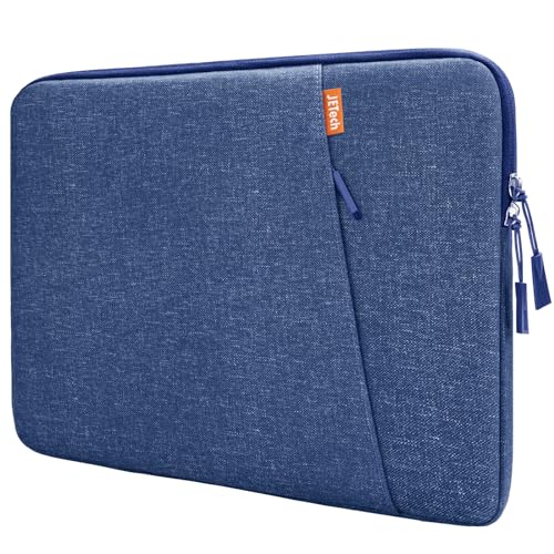 JETech Laptop Sleeve for 13-14 Inch Devices, Cobalt Blue | For MacBook Neo (A18 Pro), MacBook Air/Pro (M5-M1) 2026-2020, Water-Resistant, Shock-Absorbing Padding, Storage Pocket - color: Cobalt Blue, size: 13.3-Inch