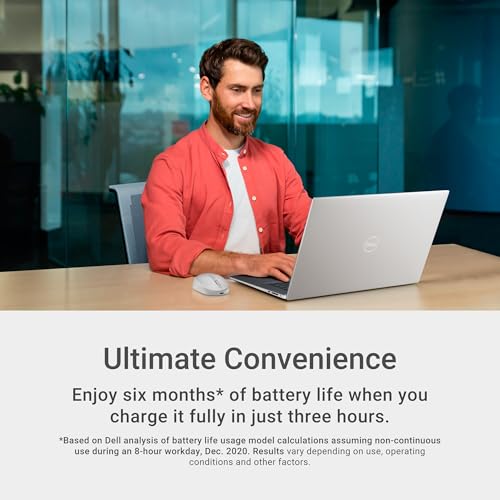 Dell Premier Wireless Mouse MS7421W, Rechargeable, Bluetooth | 2.4GHz, USB-C Charging, 3 Year Advanced Exchange, 7 Buttons, Platinum Silver - color: Platinum Silver