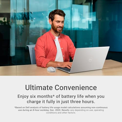 Dell Premier Wireless Mouse MS7421W, Rechargeable, Bluetooth | 2.4GHz, USB-C Charging, 3 Year Advanced Exchange, 7 Buttons, Platinum Silver - color: Platinum Silver