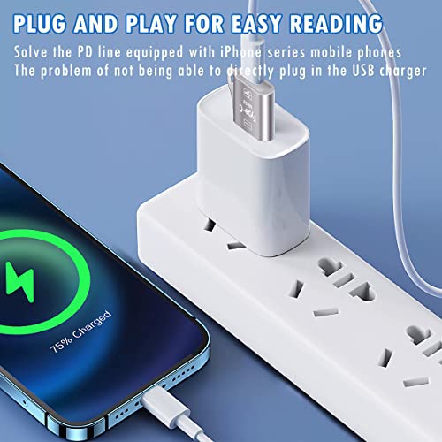 USB C Micro SD Card Reader with Keychain – USB-C to Micro SD/TF Card Reader with USB 3.0 Adapter, High-Speed OTG Reader for MacBook, iPad Pro, Galaxy, iPhone 15, Laptop, Tablet & Phone