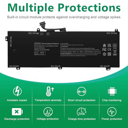Fancy Buying ZO04XL HSTNN-KB6W Laptop Battery for HP ZBook Studio G3 G4 Mobile Workstation ZO04 ZO06 ZO06XL 808396-421 808450-001 808450-002 HSTNN-CS8C HSTNN-C88C HSTNN-LB6W - size: 10.11*3.31*0.27inch