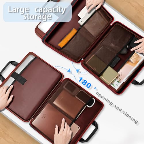 Slim Expandable Laptop Case 15.6 Inch Sleeve Upgraded Protective Durable Recycled Carrying Case Compatible with MacBook 15" & 16" and Most 15" 15.6" 16" Notebook,B01K02 - color: B01k02, size: 15.6"