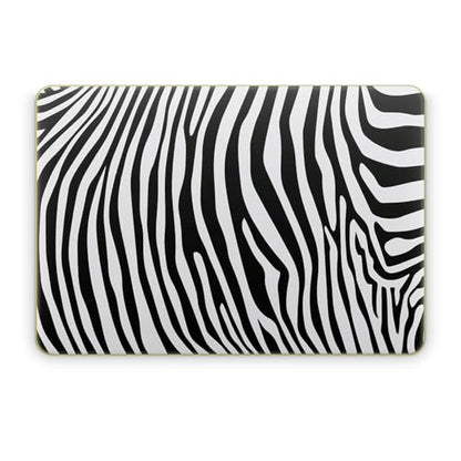 Laptop Skin Compatible with Apple MacBook Neo - Black Zebra - Premium 3M Vinyl Protective Wrap Decal Cover - Easy to Apply | Crafted in the USA by MightySkins - color: Black Zebra, size: MacBook Neo Full Cover Skin, style: Matte Finish
