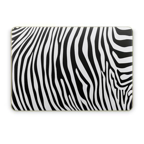 Laptop Skin Compatible with Apple MacBook Neo - Black Zebra - Premium 3M Vinyl Protective Wrap Decal Cover - Easy to Apply | Crafted in the USA by MightySkins - color: Black Zebra, size: MacBook Neo Full Cover Skin, style: Matte Finish