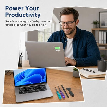 A1990 Battery Replacement for MacBook Pro 15" inch 83.6WH A1990 Touch Bar (Mid 2018 2019) A1953 Mac Battery, EMC 3215 3359 - size: 12.28*3.54*0.28inch A1990