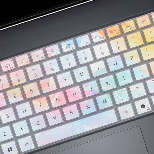 Keyboard Cover for Dell Pro 14/Pro 14 Plus/Pro Max 14 PB14250 PB14255 PC14250 PC14255 MC14250 MC14255 (NOT FIT Dell Pro 14/Pro Max 14 Premium & Dell Pro Education/Pro Rugged/Pro Essential 14) - color: Dazzle