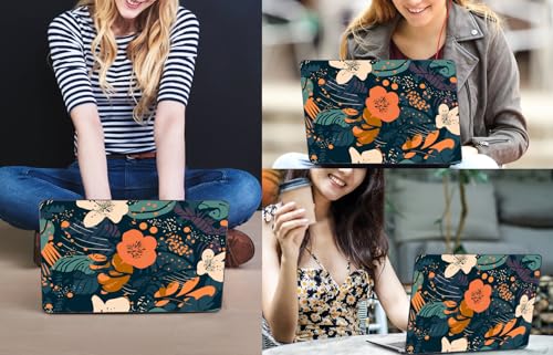 CISSOOK Compatible with MacBook Pro 13 inch Case 2025-2016 Release M2 M1 | 5in1 Set Plastic Flowers Hard Shell&Keyboard Cover for MacBook Pro13" Case A2338 A2251 A2289 A2159 A1989 A1706, Little Flower - color: Pro13inch-Little Flower