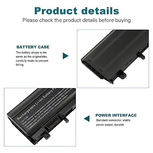 TREE.NB E5440 Laptop Battery for Dell Latitude 14 15 5000 E5540 Series M7T5F VV0NF FT6D9 3K7J7 5200mAh 11.1V Replacement - size: 7.28x2.72x0.94inch E5440