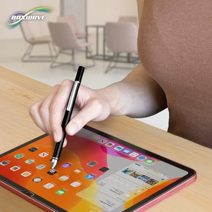 BoxWave Stylus Pen Compatible with Dell XPS 15 (9520) - FineTouch Capacitive Stylus, Super Precise Stylus Pen - Jet Black