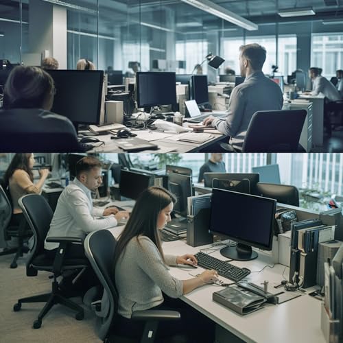 【5 Pack】 23.8-Inch Computer Privacy Screen Filter for 16:9 Widescreen Monitors–Anti-Spy,Anti-Glare,Anti-Scratch Screen Protector for Dell,Samsung,LG,HP,Acer,AOC & More-Easy Installation - color: [5 Pack], size: 23.8''Computer Privacy Screen(16:9)