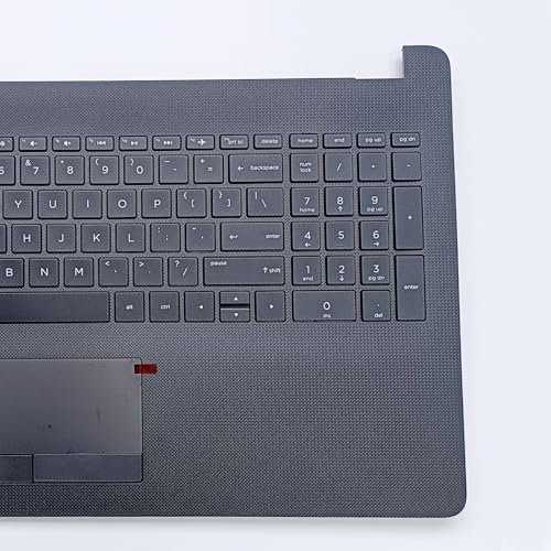 Replacement for HP Pavilion 15-BS 15-BU 15-BW 15-BS020WM 250 G6 255 G6 256 G6 Laptop Upper Case Palmrest Keyboard Touchpad Assembly Part 15.6" 925010-001 925008-001 929906-001 Top Cover Black