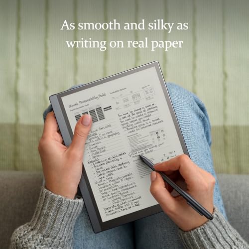 Geniatech Kloudnote Slim 10.3" Digital Notebook, E Ink Tablet and ePaper Notepad for ebook Reading and Writing, 227ppi ereader Device in 2025, 5.3mm Ultra-Thin (Grey)