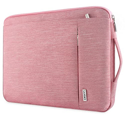 LANDICI 360°Protective Laptop Sleeve 15.6 Inch for MacBook Pro 16 M2/M1, MacBook Air 15,Computer Cover Bag,15-16" HP Dell Asus Lenovo Laptop, Pink - color: Pink, size: 15-16 Inch
