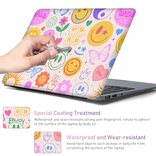 12.1-15.6 Inch Laptop Skin Decal, Universal Reusable Vinyl Laptop Cover Sticker, Waterproof Art Decal Protector in Cute Funny Style - color: Cute Funny Style