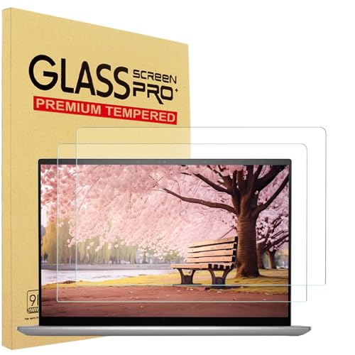 YINOVEEN 2 Pack 14 inch Tempered Glass Screen Protector For 14'' Lenovo/ASUS/Dell/HP/Acer with 16:10 Aspect Ratio Laptop, Tempered Glass Screen Film Guard, 9H Hardness - size: 14 inch with 16:10