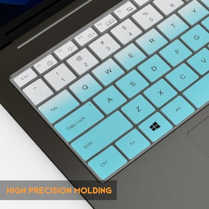 Keyboard Cover for 2025 2024 2023 Samsung Galaxy Book 5 4 3 360/Pro 360 15.6" &16", NP960XFG NP964XFG NP754XFG NP950XED NP950QDB Keyboard Protector -Ombre Mint - color: Ombre Mint
