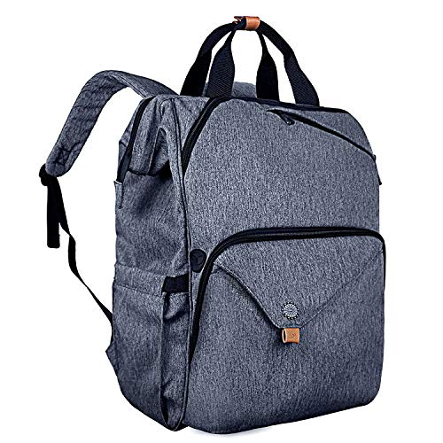 Hap Tim Laptop Backpack, Travel Backpack for Women,Work Backpack (7651-BG) - color: Blue Grey