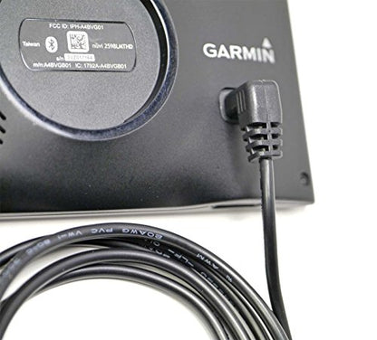 EDOTech 6 Ft Mini USB Car Charger Power Cord for Garmin Nuvi Drive DriveSmart DriveAssist DriveTrack RV Auto Handheld Navigation GPS TA20 Compatible