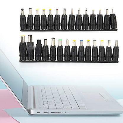 FLEXMAN 28Pcs Universal DC Power Adapter Tips, 5.5X2.1mm Portable Female Charging Conversion Head for Laptop, Balance Bikes, Scooters, Wheelchairs