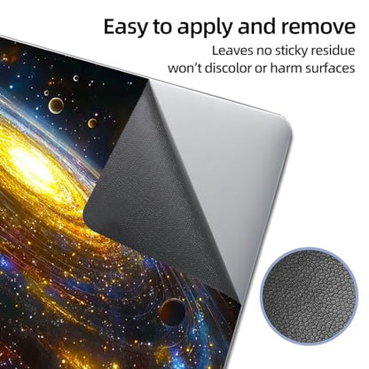Universal Laptop Skin Sticker Decal, 12"-15.6" Aesthetic Vinyl Wrap, Nebula Planets Waterproof Notebook Cover Art Protector for MacBook HP Dell Lenovo, Fits 13" 14" 15" 15.6" - color: Nebula Planets