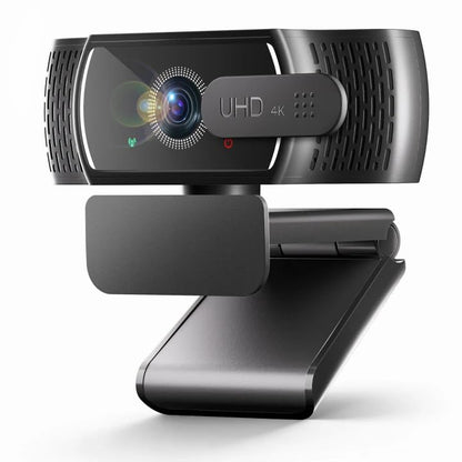 4K Webcam with Microphone for PC & Streaming Computer Camera | PDAF autofocus, dual noise-canceling mics & low-light correction. Best usb hd webcam for mac, laptop and smooth streaming.