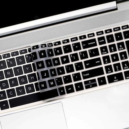 Keyboard Cover for 15.6" HP ProBook 450 G8 G9 G10 / ProBook 455 G8 G9 G10 /ProBook 650 G8/HP Zbook Power G8 G9 15.6" Keyboard Protective Cover Skin (NOT fit ProBook 450 455 650 G6 G7)-Black - color: Black